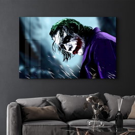 Wallity Pintura Decorativa de Vidrio Templado Multicolor 46 x 72 cm